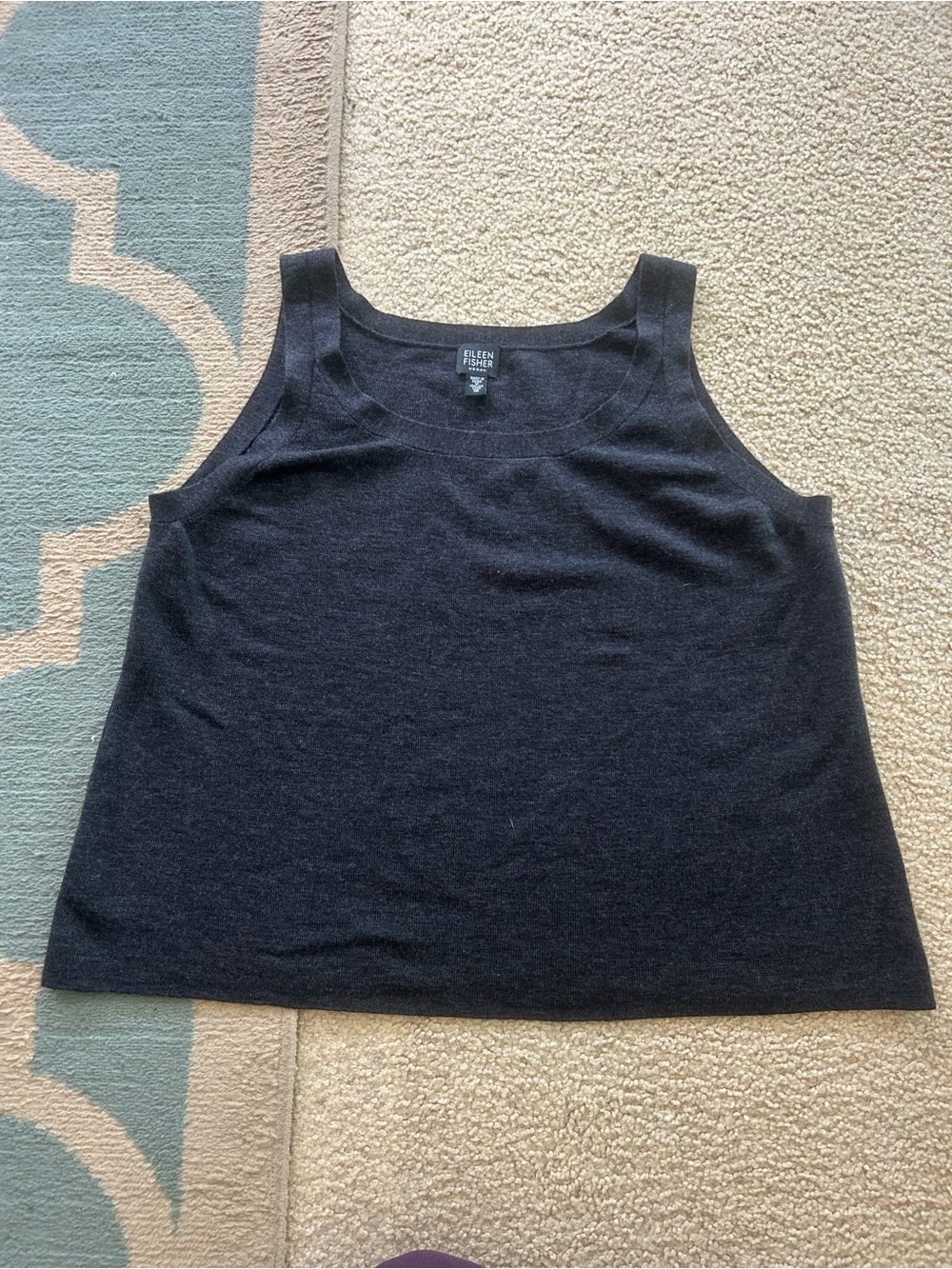 Eileen Fisher Merino Wool Tank Top